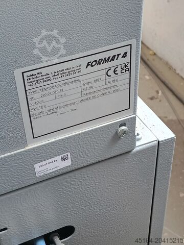 Kantenanleimmaschine Felder Tempora 60.06. Glue Box