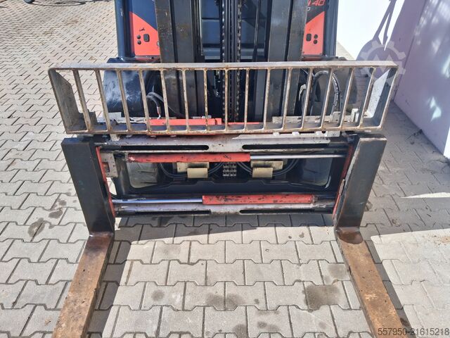 Gabelstapler Linde H 40 Diesel Triplex Zinkenverstellgerät