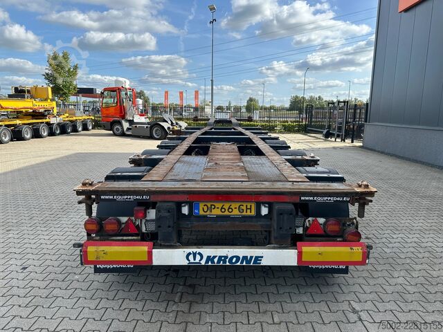 Containertransport Krone 40FT HIGH CUBE/ BPW +trommelremmen / 75% banden...