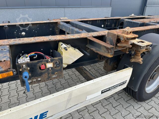 Containertransport Krone 40FT HIGH CUBE/ BPW +trommelremmen / 75% banden...