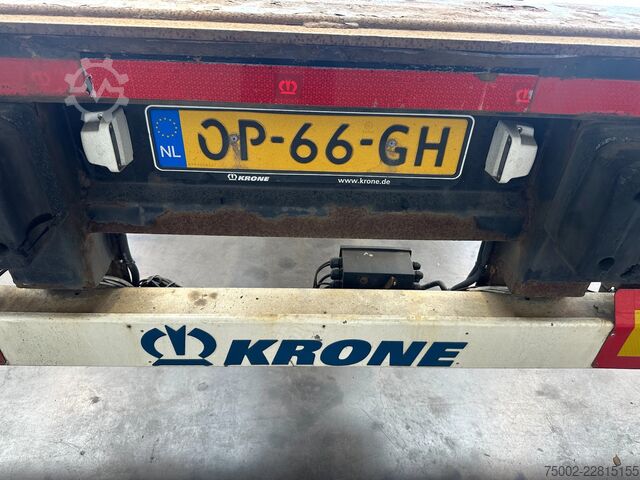 Containertransport Krone 40FT HIGH CUBE/ BPW +trommelremmen / 75% banden...