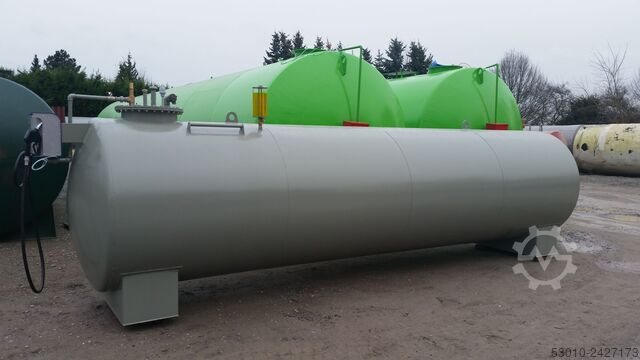 Diesel tank 13,000 liters tank system Wozniack  Heizöltank Dieseltank
