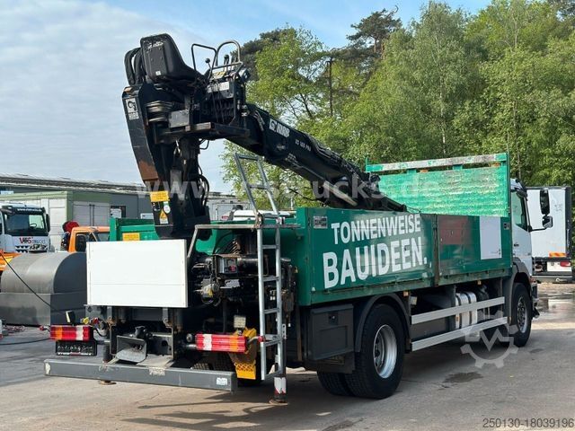 LKW mit Pritsche (offen) MERCEDES-BENZ Axor 1929 4x2 Pritsche + HIAB Ladekran
