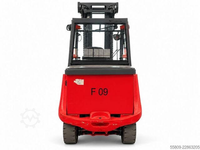 Electric 4-wheel forklift Linde E 35 P // Triplex // Seitenschieber // Zinkenverst