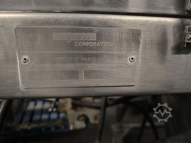 Schleif-Schälmaschine für Wurzelgemüse/Kartoffeln Magnuson WSP IIIE