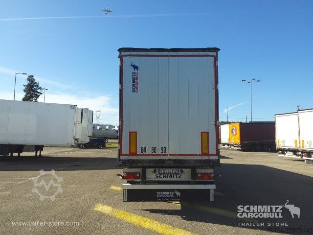 Auflieger mit Pritsche & Plane Schmitz Cargobull Semitrailer Curtainsider Standard