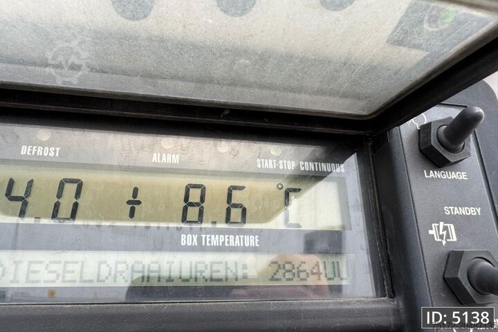 Kühl-/Tiefkühltransport Krone SD / Disk brakes / Palletbox / Vector 1550