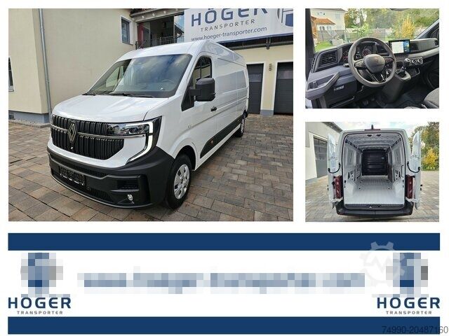 Kastenwagen hoch Renault Master L3H2 170 Neues Modell 10´´ Navi Kamera