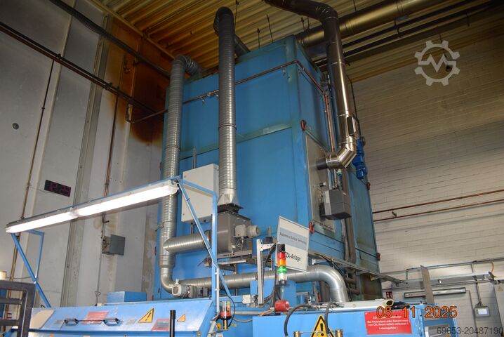 Tauziehanlage mit Lack- Trockner Delta Tauziehanlage mit Lack- Trockner