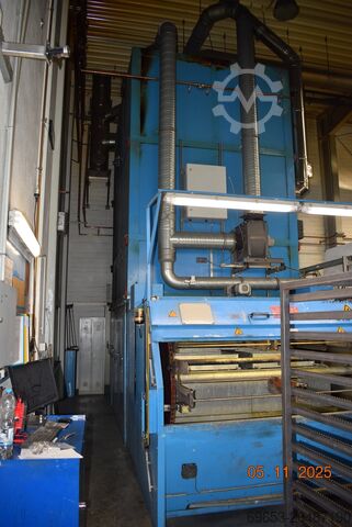 Tauziehanlage mit Lack- Trockner Delta Tauziehanlage mit Lack- Trockner