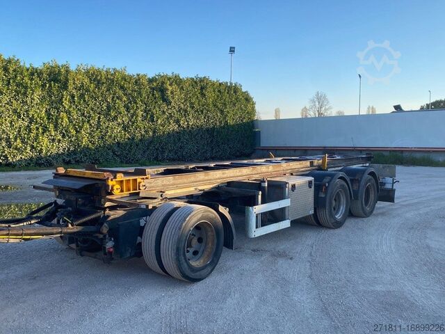 Roll off trailer CARDI RIMORCHIO CARDI SCARRABILE RIBALTABILE PNEUMATICO