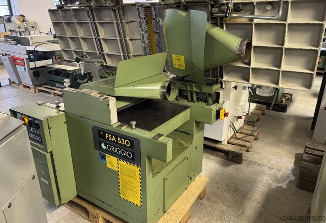 Surface planer and thickness planer Griggio FSA530