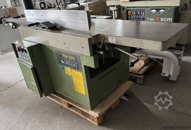 Surface planer and thickness planer Griggio FSA530