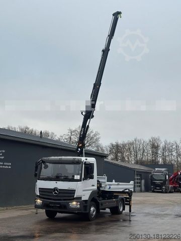 Dreiseitenkipper LKW MERCEDES-BENZ Atego 823 4x2 Meiller DSK,HIAB-Ladekran *NEU*