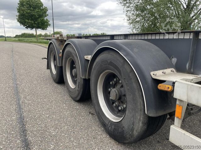 Container transport Van Hool 3B0070 20/30 FT Chassis / BPW Axles / Liftaxle ...
