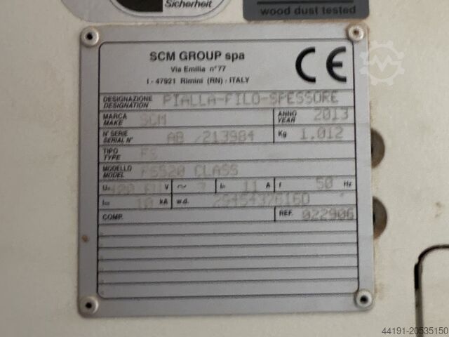 Abricht-/Dickenhobel SCM FS 520 class SCM FS 520 class