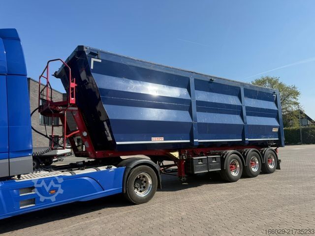Tipper semitrailer KEMPF SKM 35/3 Stahl Kipper 50m³ Schrott