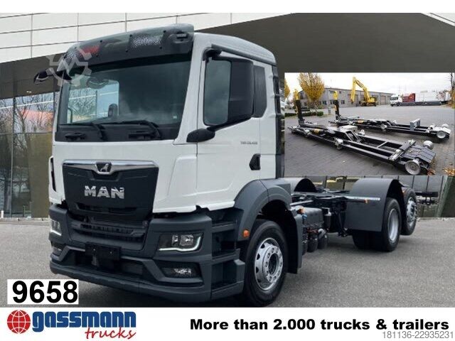 Abrollkipper MAN TGS 26.480 6x2-4 BL CH, 2x VORHANDEN!