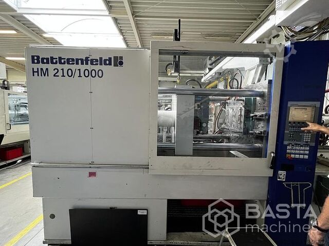 Injection moulding machines Battenfeld HM 210/1000 S