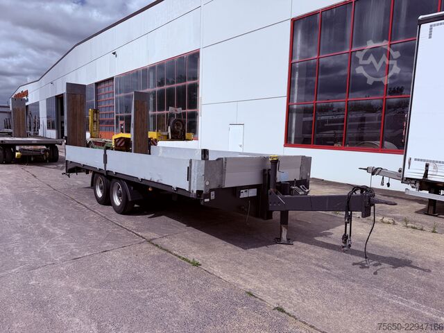 Low loader trailer  tt  Tandemtieflader