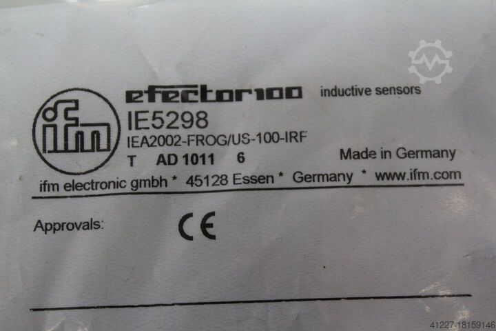 Induktiver Sensor IFM IEA2002-FROG/US-100-IRF