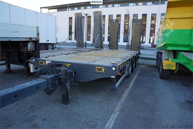 NC 3 axle machine trailer that is little used