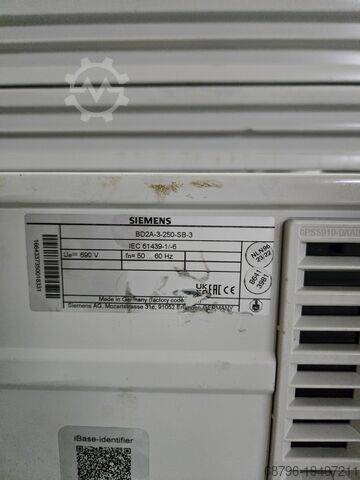 Schaltanlage & -komponente Siemens Stromschiene