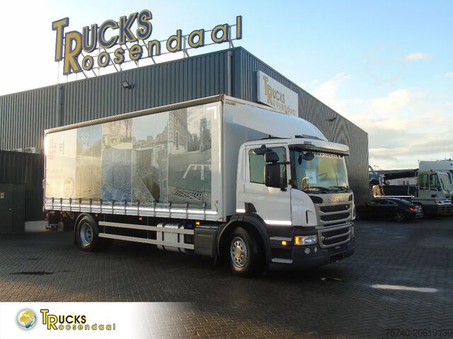 Sliding tarpaulin Scania P 370 + LIFT + EURO 6 + 19T
