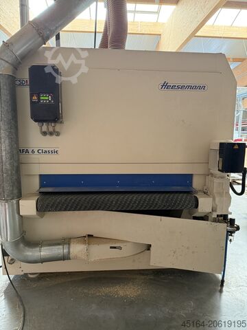 Wide belt sander 3-belt cross sanding automatic machine Heesemann MFA 6 Classic