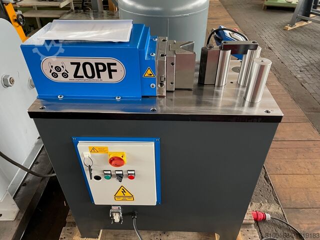 Bending machine horizontal ZOPF T 100 digital