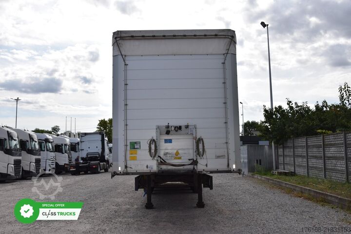 Open semitrailer with tarp SCHMITZ CARGOBULL SCS24/L