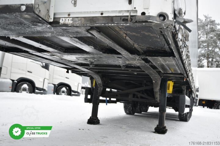 Open semitrailer with tarp SCHMITZ CARGOBULL SCS24/L