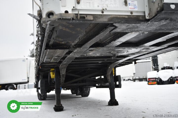 Open semitrailer with tarp SCHMITZ CARGOBULL SCS24/L