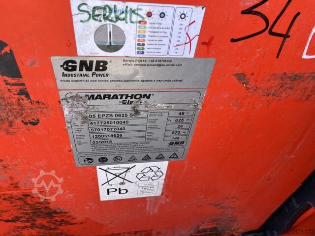 Electric 3-wheel forklift Linde E16-02