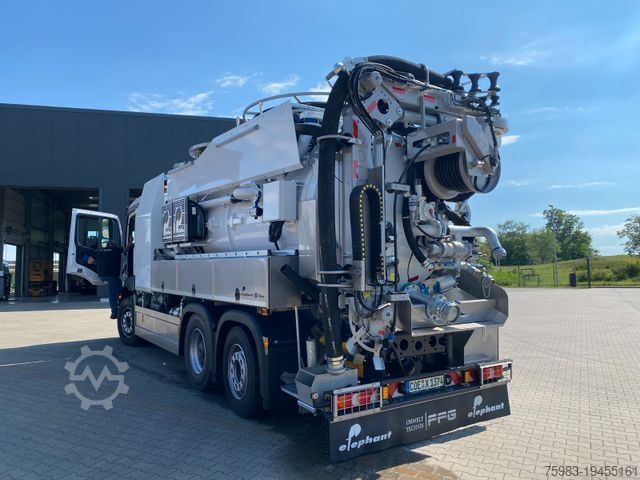 Vacuum tank truck MERCEDES-BENZ Mercedes-Benz Actros 2546 FFG elephant multi WRG