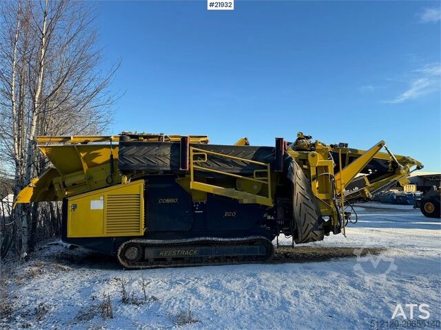 Siebanlage Keestrack Combo Eco Screening Plant – 1100 hours! WATCH VIDE