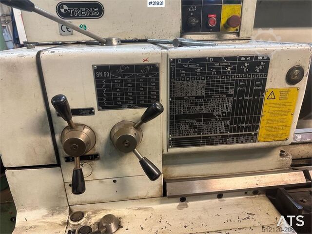 Forstmaschine Trenchin SN 50 C Lathe with Equipment