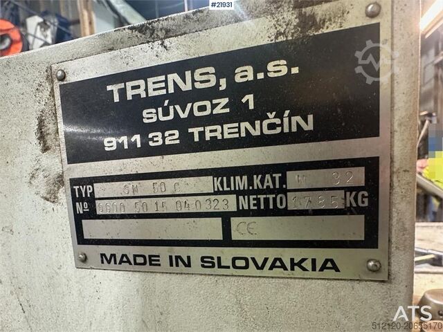 Forstmaschine Trenchin SN 50 C Lathe with Equipment