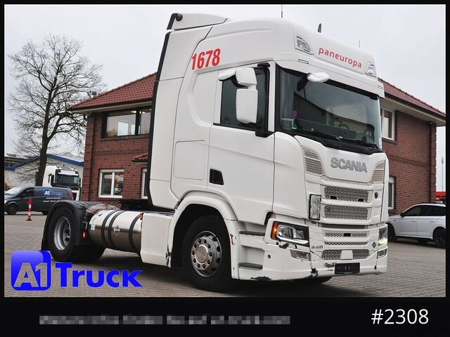 Standard tractor unit SCANIA R410 LNG Retarder Navi, ADR GGVS