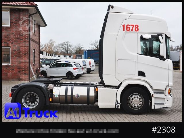 Standard tractor unit SCANIA R410 LNG Retarder Navi, ADR GGVS