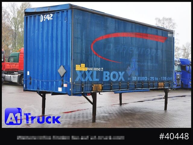 Wechselbrücke mit Pritsche & Plane KRONE Wechselbrücke Jumbo BDF 7,82