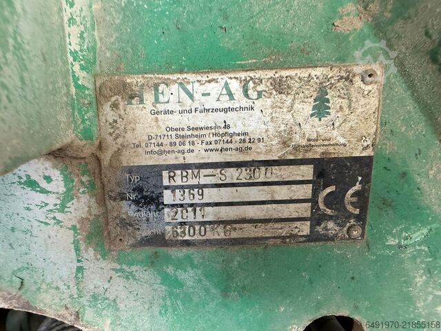 Stone milling machine Henn RBM-S 2300