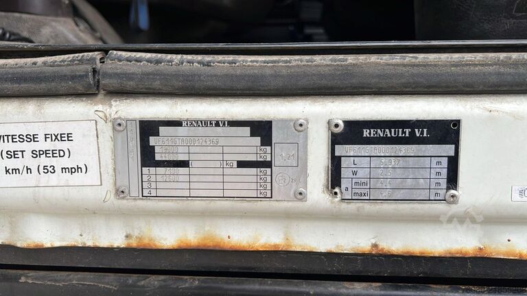 Standard tractor Renault AE 440 Magnum E-tech (POUR PIECES / PROBLEM MOT...