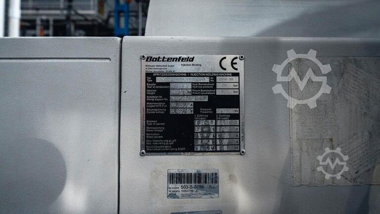 Spritzgießmaschine BATTENFELD TM Xpress 350/2250