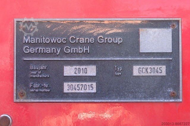 Truck mounted crane GROVE GCK 3045 CITY KRAN 45 Ton - 5800 Std