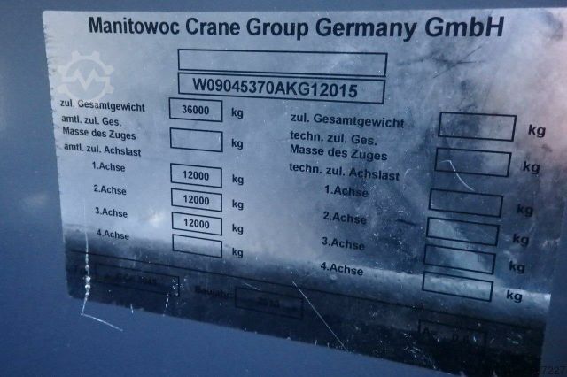 Truck mounted crane GROVE GCK 3045 CITY KRAN 45 Ton - 5800 Std