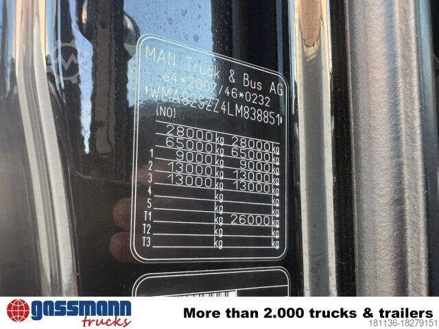 LKW-Fahrgestell MAN TGS 26.500 6X6 BL, Intarder