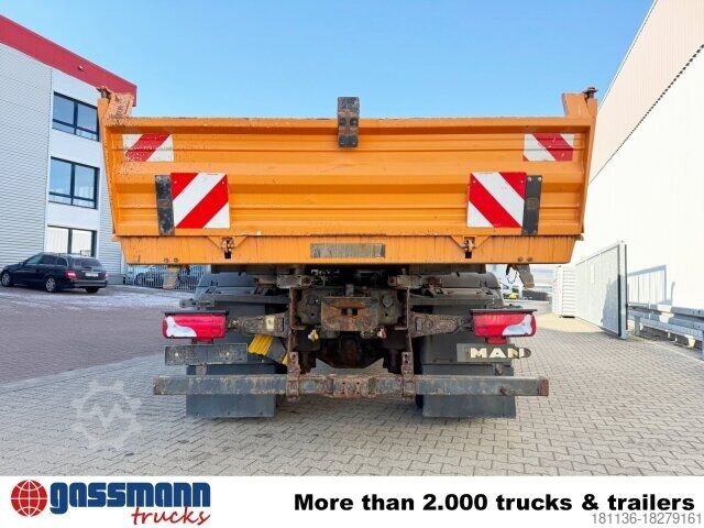 Tipper truck MAN TGS 18.320 4x4 BL, Wechselsystem,