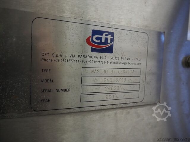 Sorting and crushing production line CFT L945 1/13, L945-313, CR 2