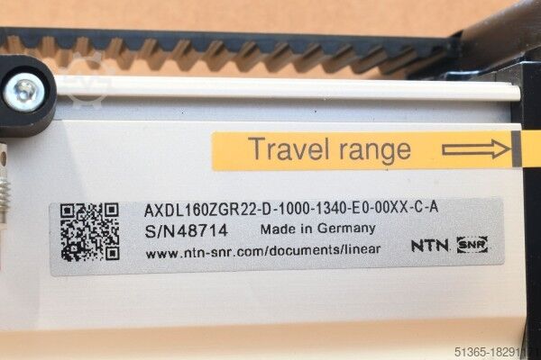 Planetary gear NTN SNR AXDL160ZGR22-D-1000-1340-E0-00XX-C-A